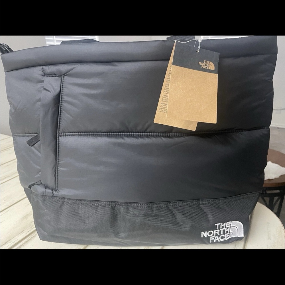 The North Face Black puffer Bag